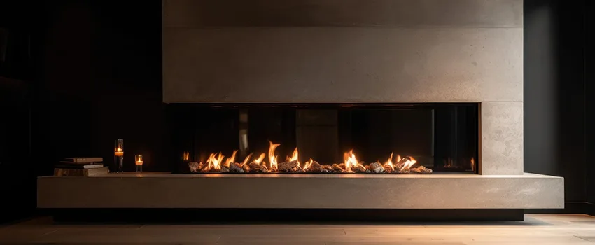 Gas Fireplace Ember Bed Design Services in Gardena, California