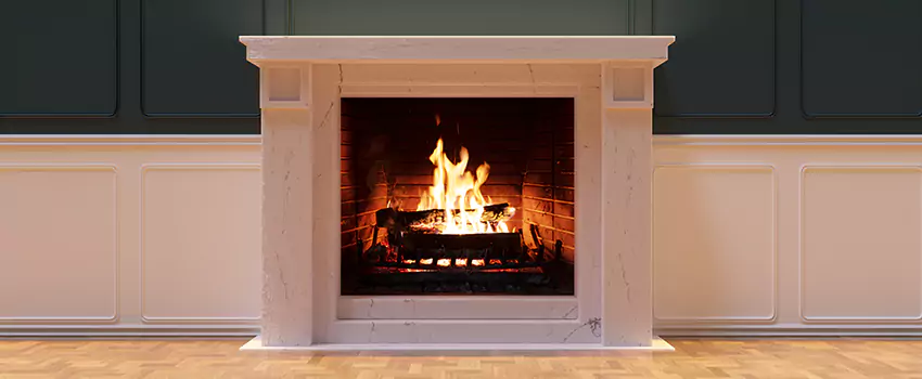 Open Flame Wood-Burning Fireplace Installation Services in Gardena, California