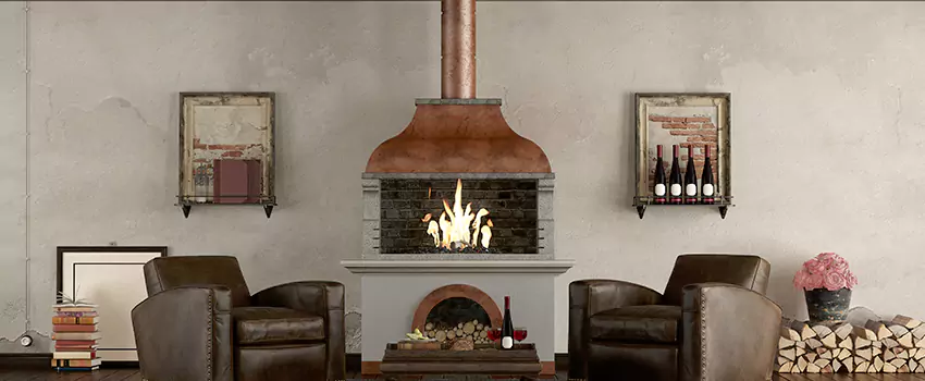 Thelin Hearth Products Providence Pellet Insert Fireplace Installation in Gardena, CA